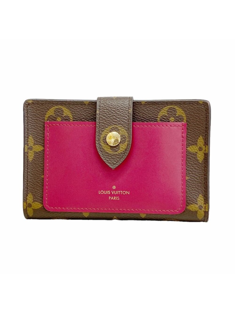 Louis Vuitton Wallet Monogram Portefeuille Juliette Fuchsia